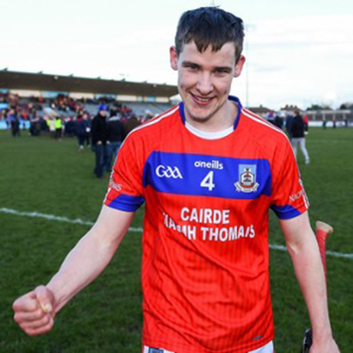 A St Thomas' camogie player